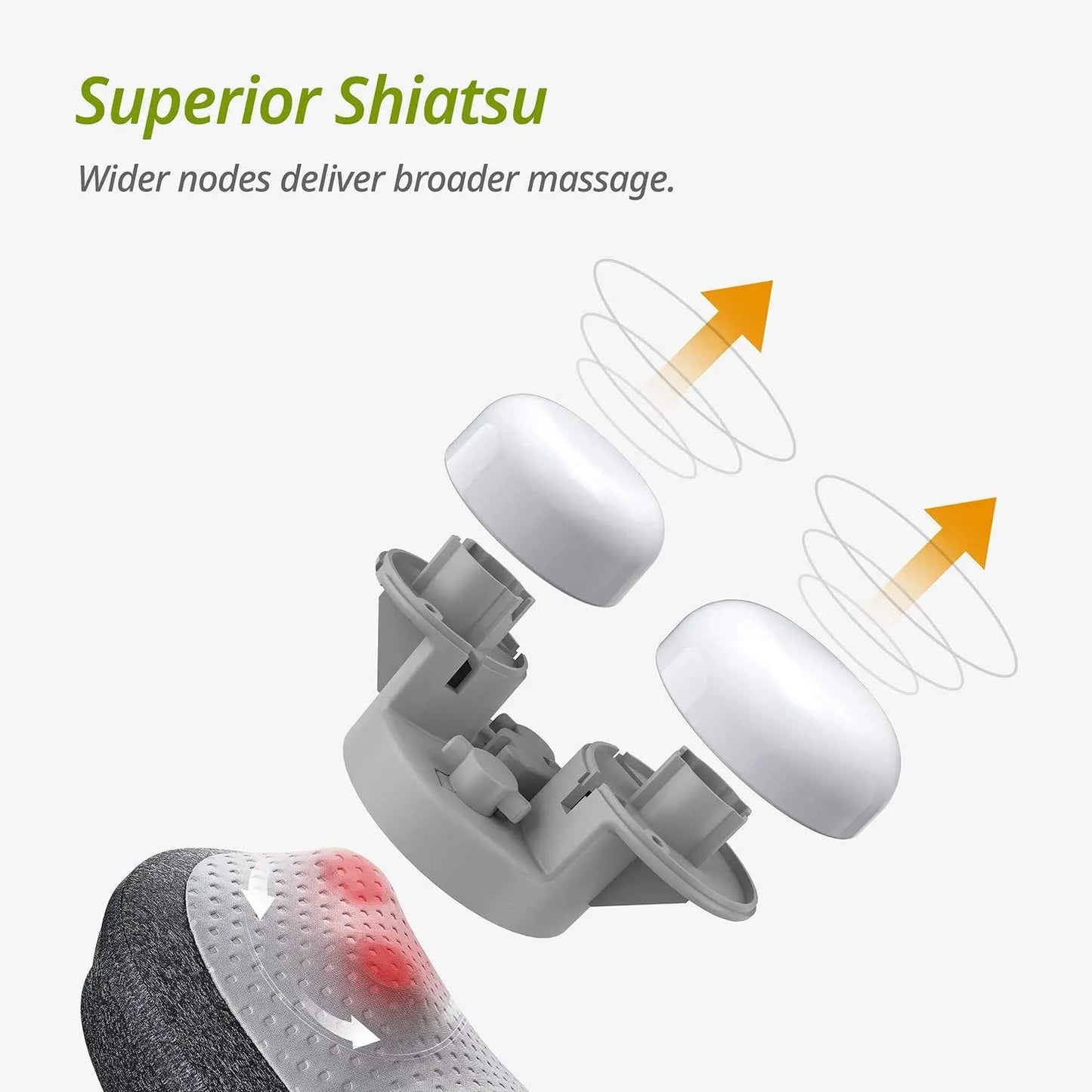 Cordless Neck Back Massager Pillow