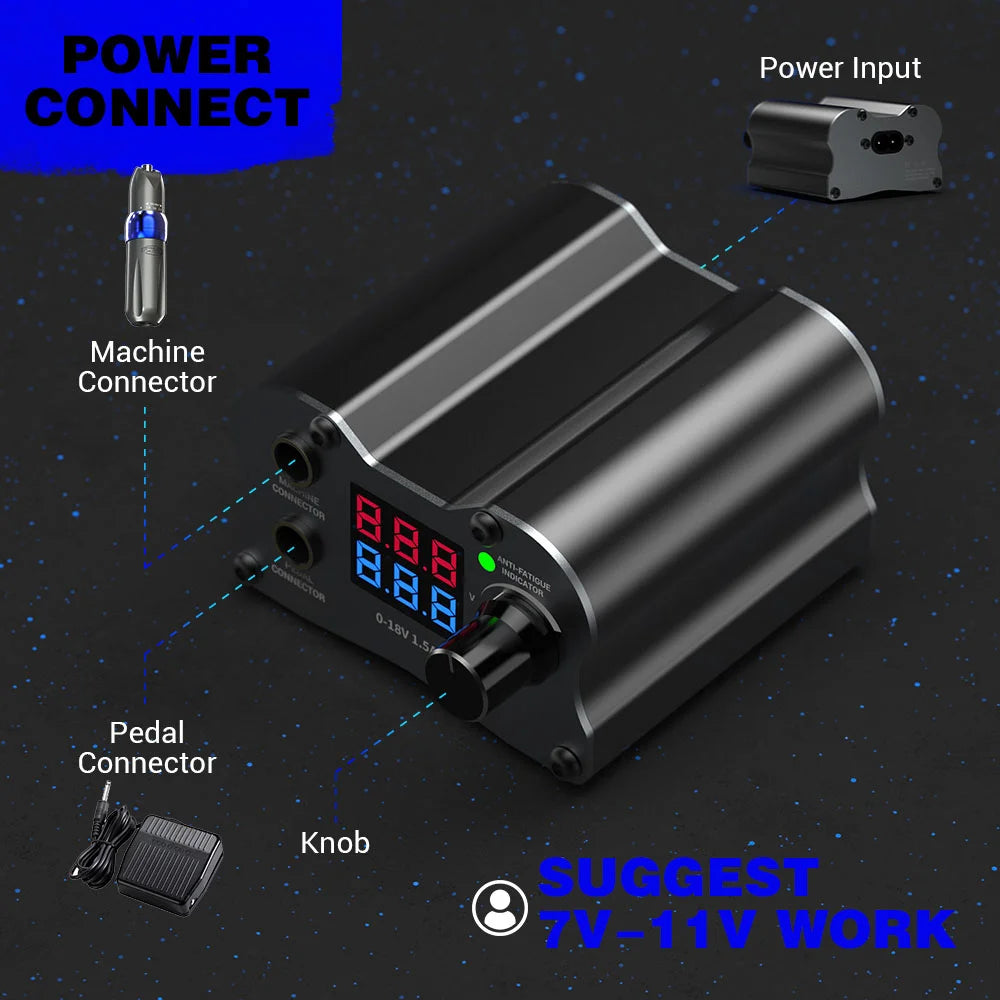 CNC P6 Tattoo Pen Kit Makeup Machine