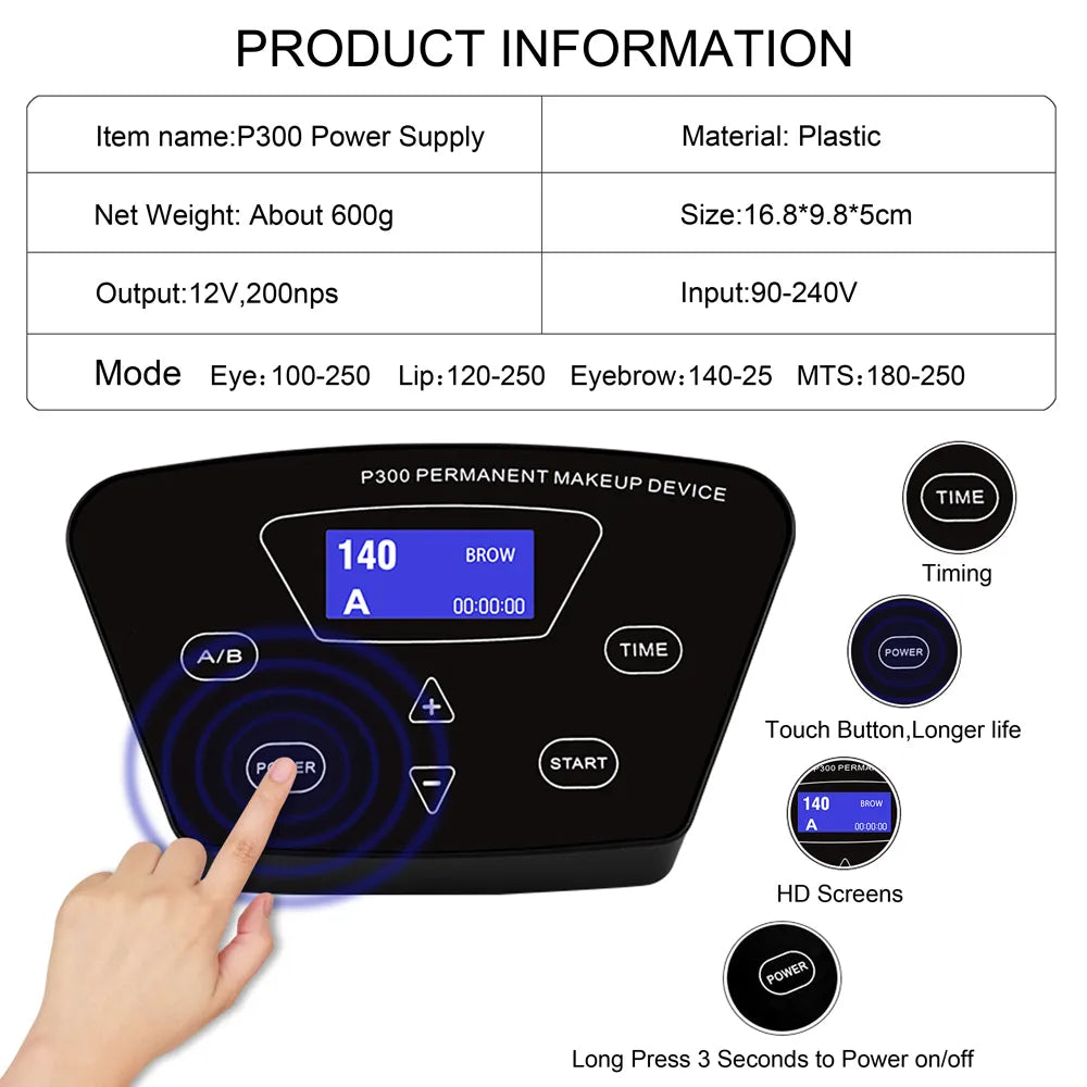 P300 Permanent Makeup Machine For Eyebrow/Tattoo