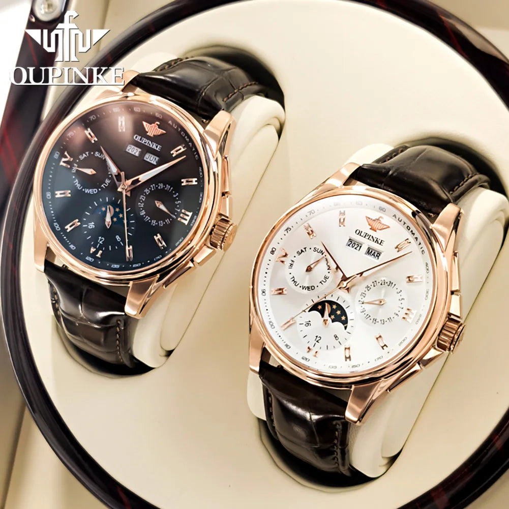 Moon Phase Men's Wristwatches