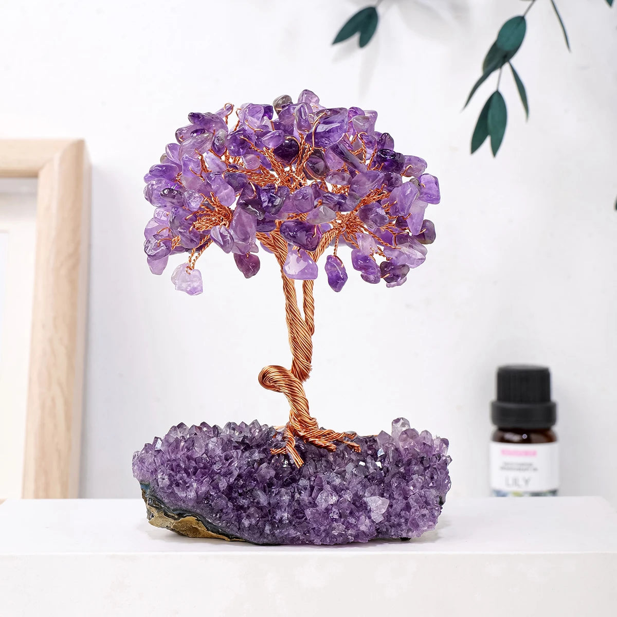 Amethyst Crushed Stone Tree Crystal