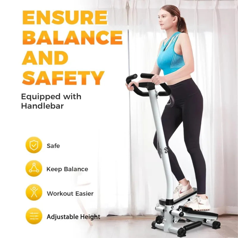 Stair Stepper Machine with Handlebar