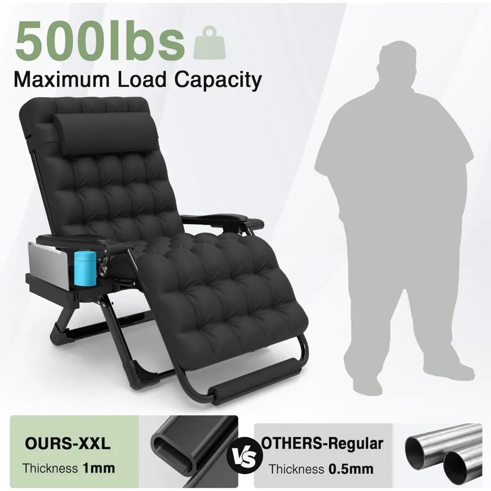 Zero Gravity Chairs XXL, Chair W/ Larger Seat