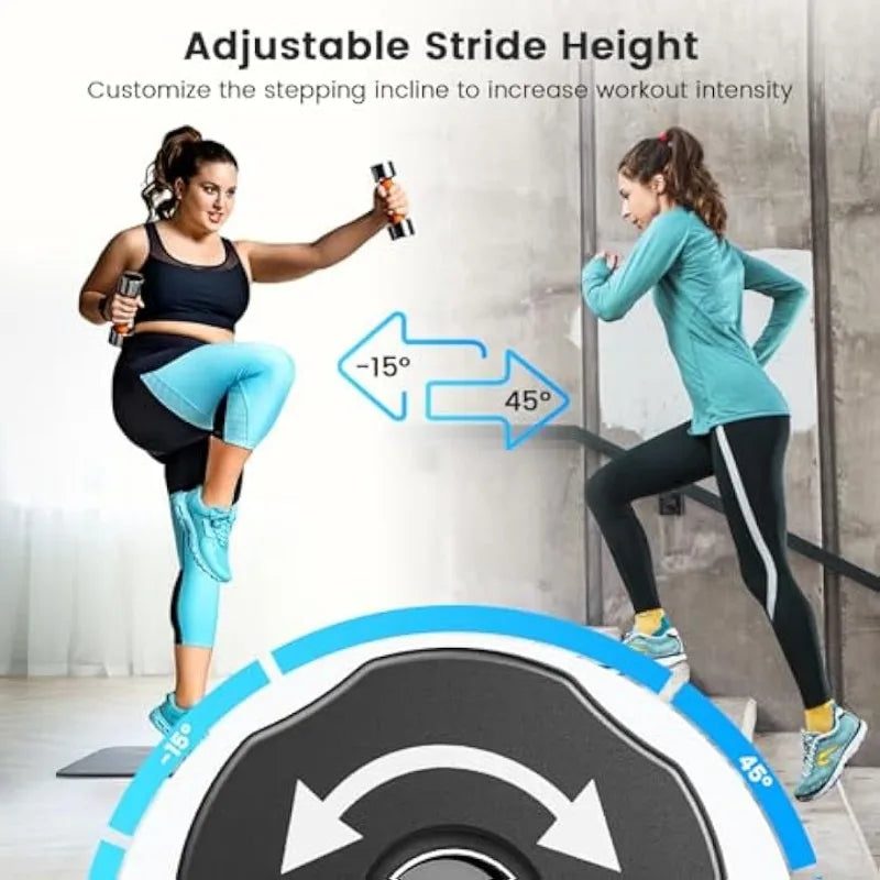 Mini stair Steppers W/ Resistance Band