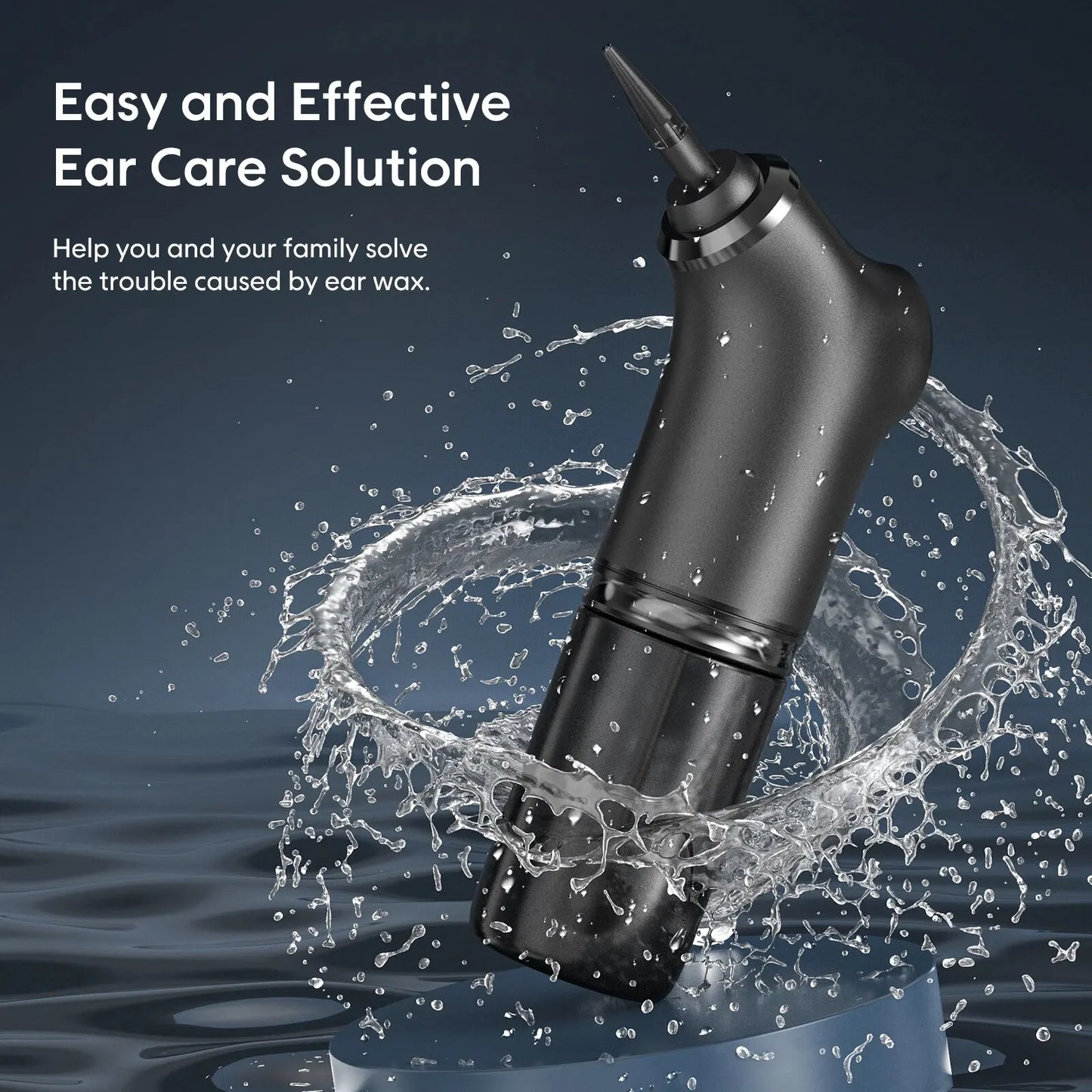 Electric Ear Cleaner Kit 4 Pressure Modes