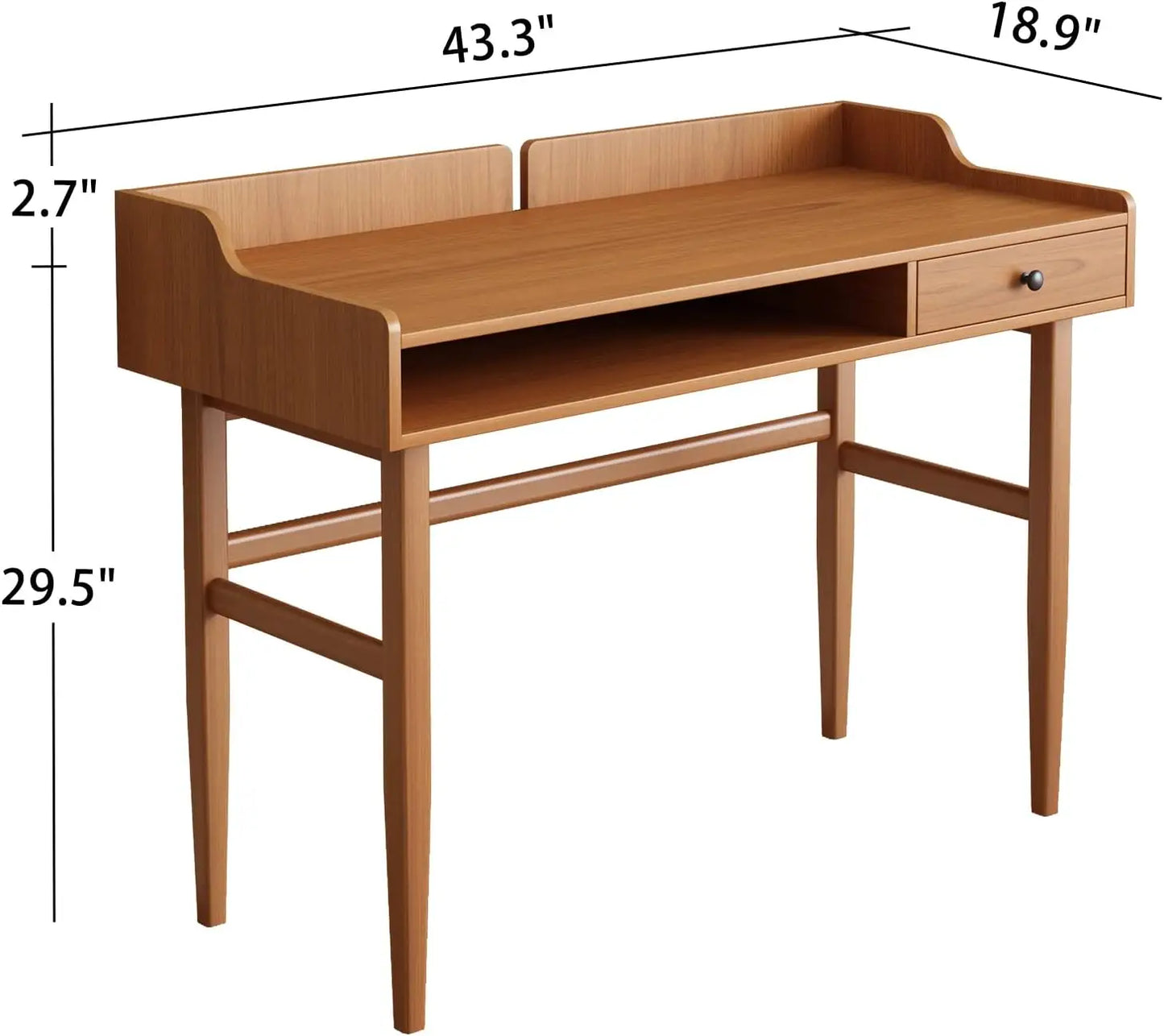 Vintage-Style Desk with Scandinavian Flair