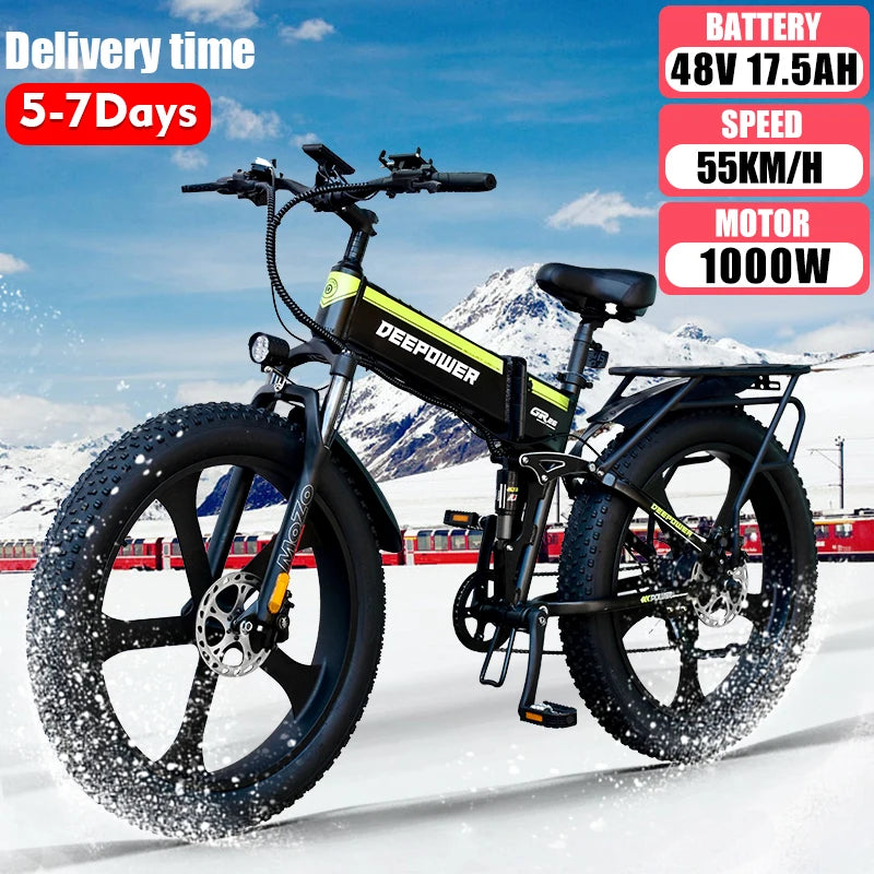 Electric foldable Mountain Bike
