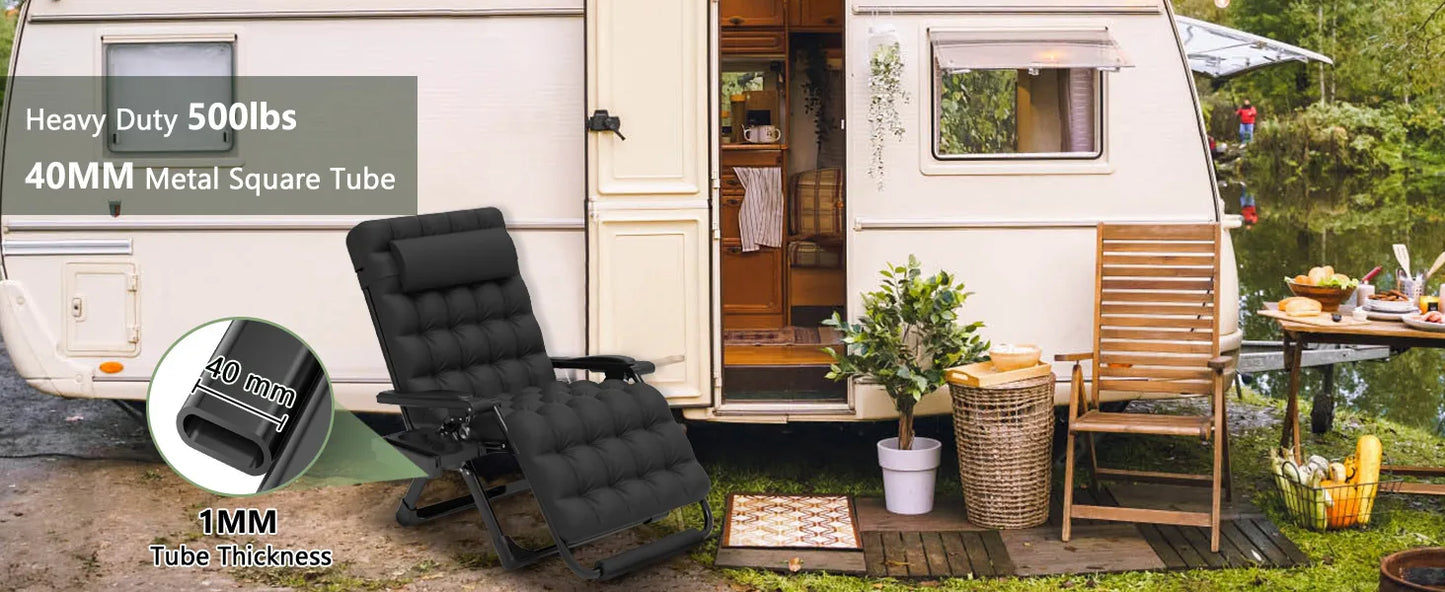 Zero Gravity Chairs XXL, Chair W/ Larger Seat
