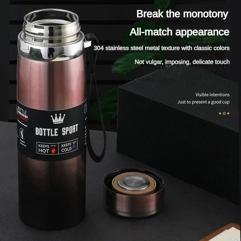 1 Liter Stainless Steel Water Bottle