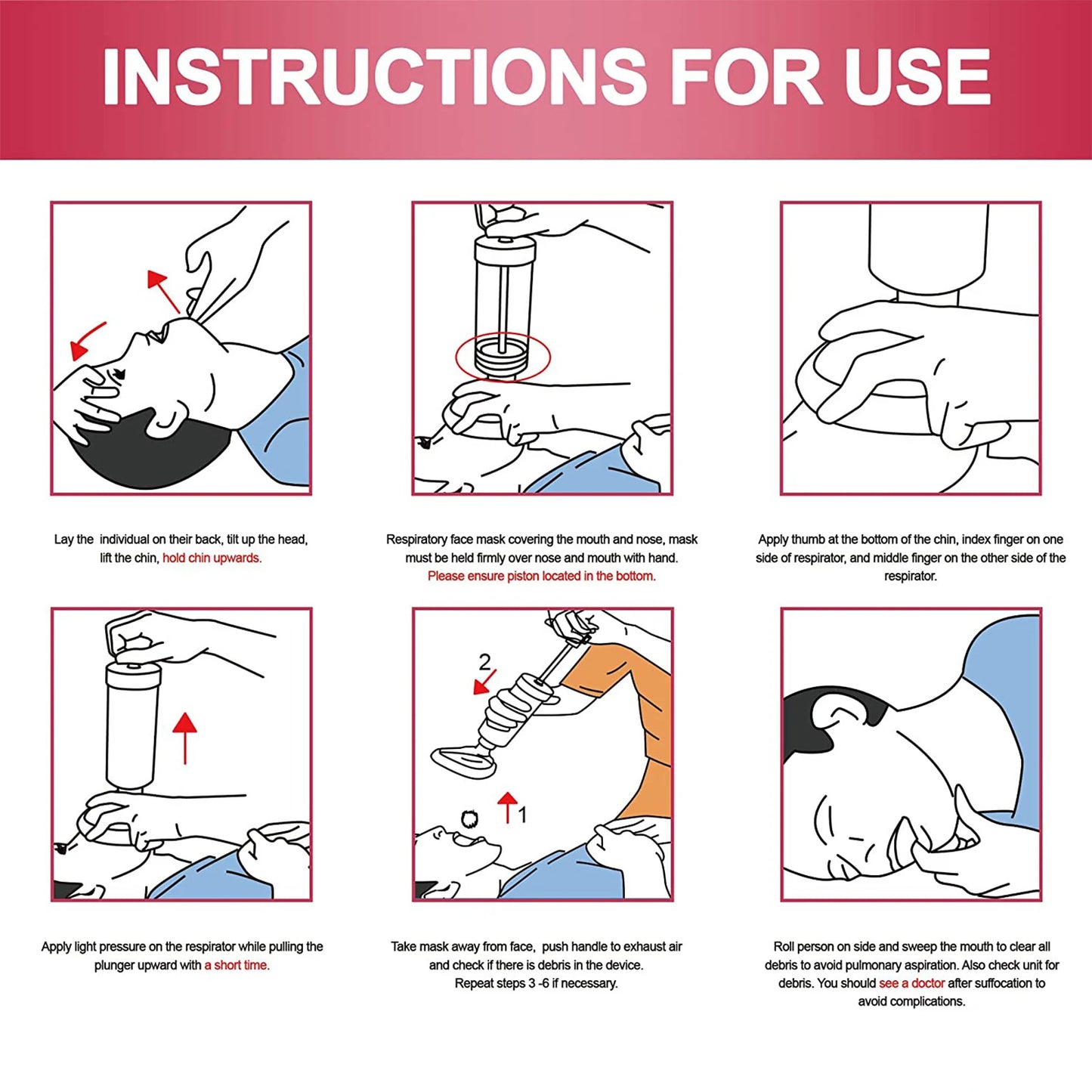Anti-Choking Rescue Device Adult Children