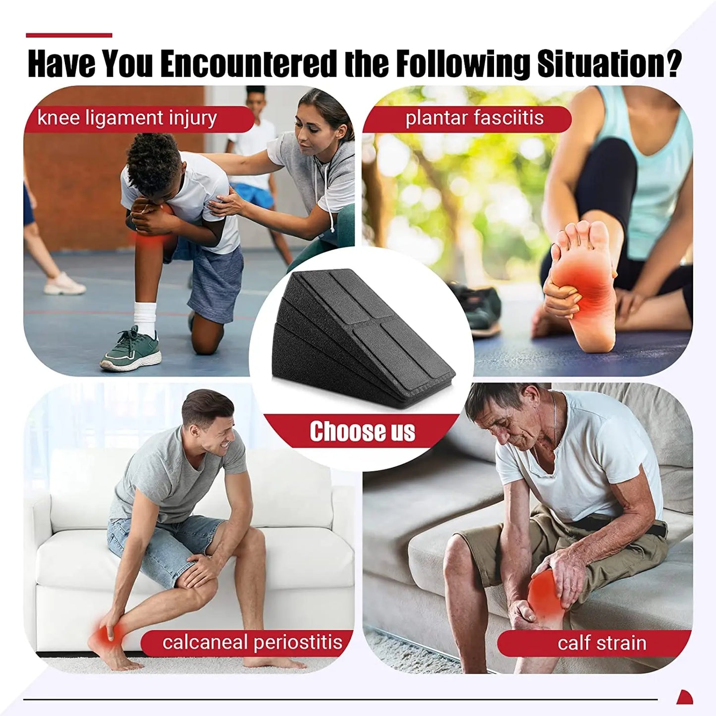 3pcs/Set Yoga Bricks Foot Stretcher