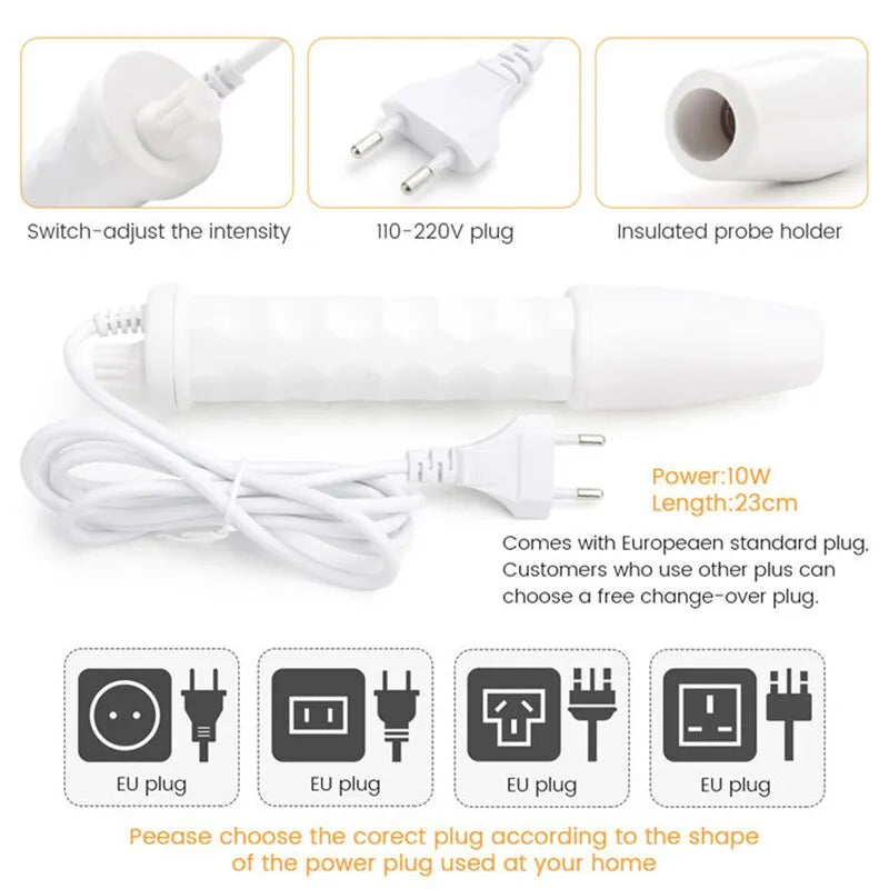 High Frequency Skin Therapy Wand Machine