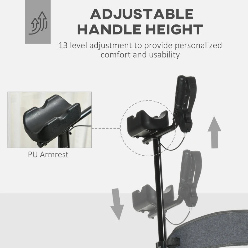 Forearm Rollator Walker for Seniors