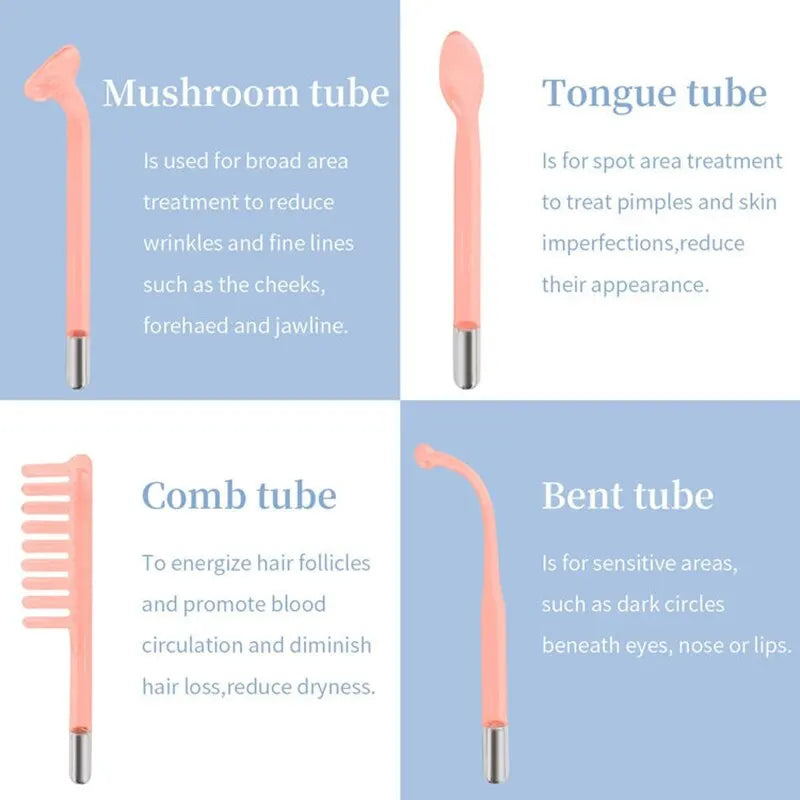 High Frequency Skin Therapy Wand Machine