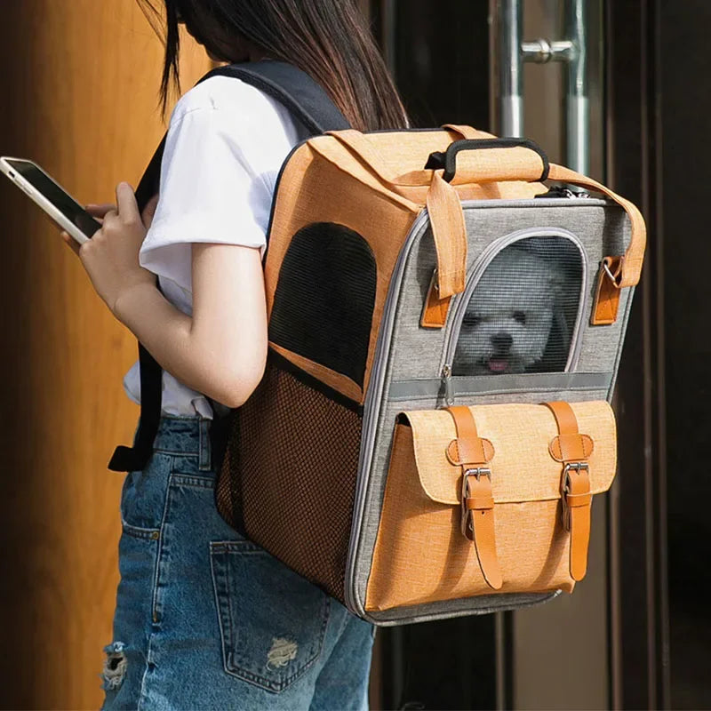 Foldable Pet Carriers Backpack