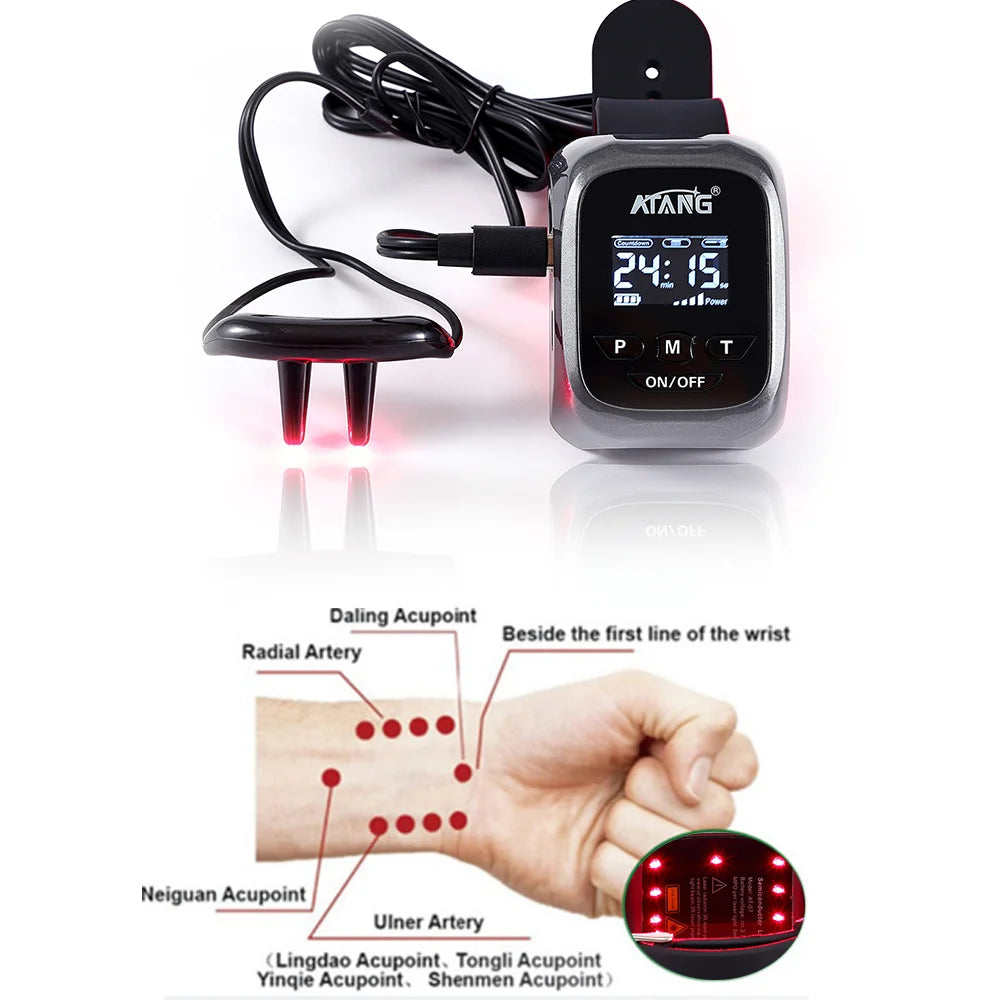 Red Light Medical Laser Watch