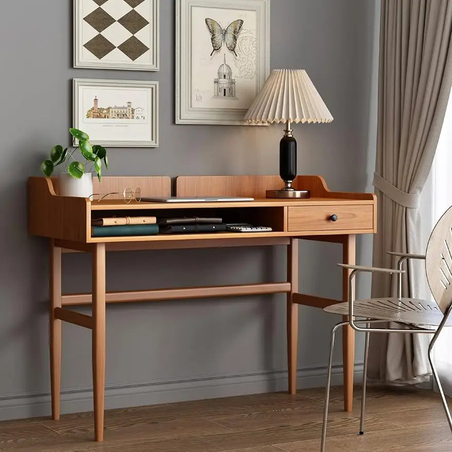 Vintage-Style Desk with Scandinavian Flair