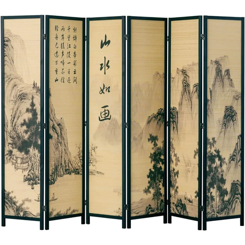 6 Panel Folding Partition Wall Dividers