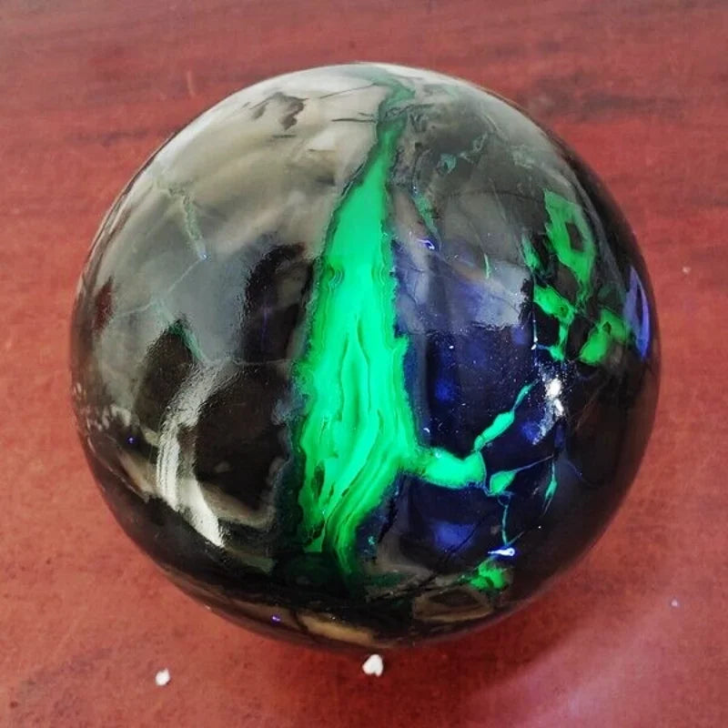 Volcanic Agate Crystal Ball
