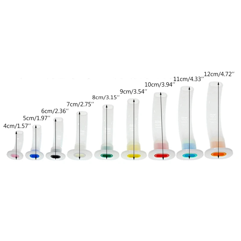 9 pcs/lot Oral Airway Gas Tube