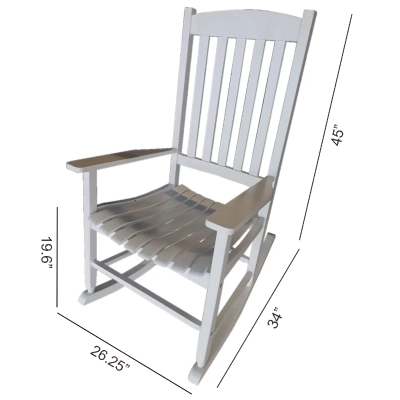 Outdoor Wood Porch Rocking Chair