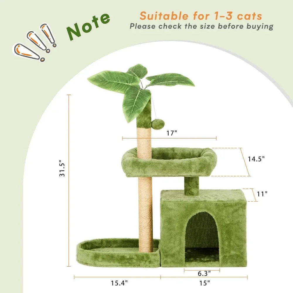 31.5" Cat Tree/Tower