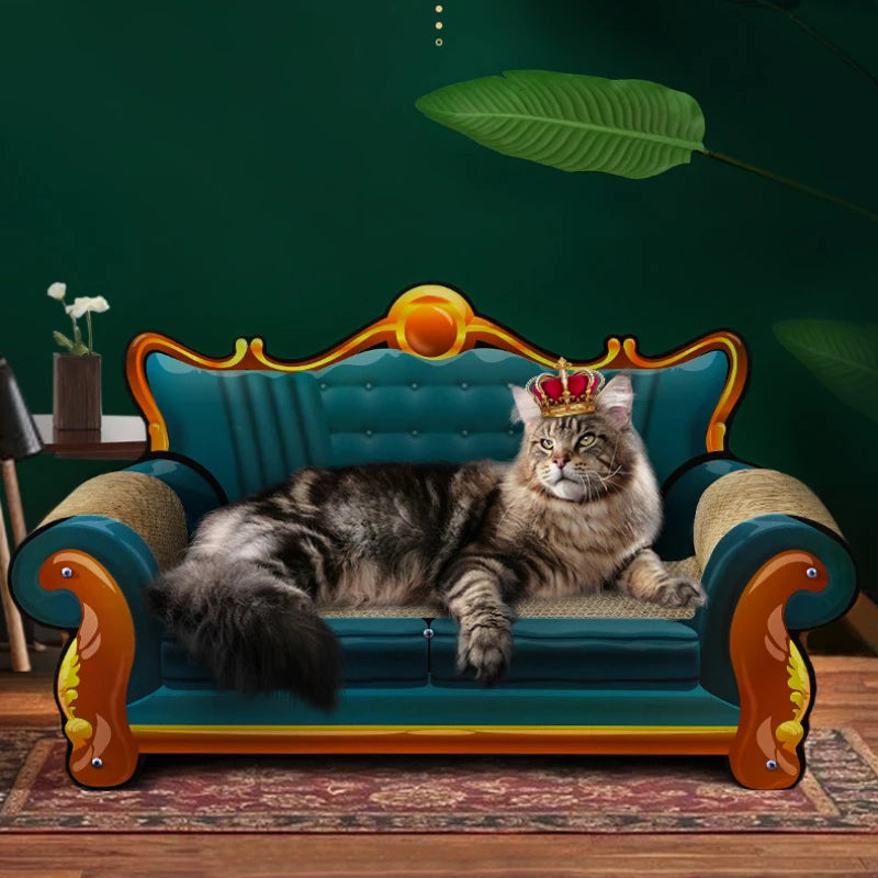 Large Retro Pet Sofa Non-Chip