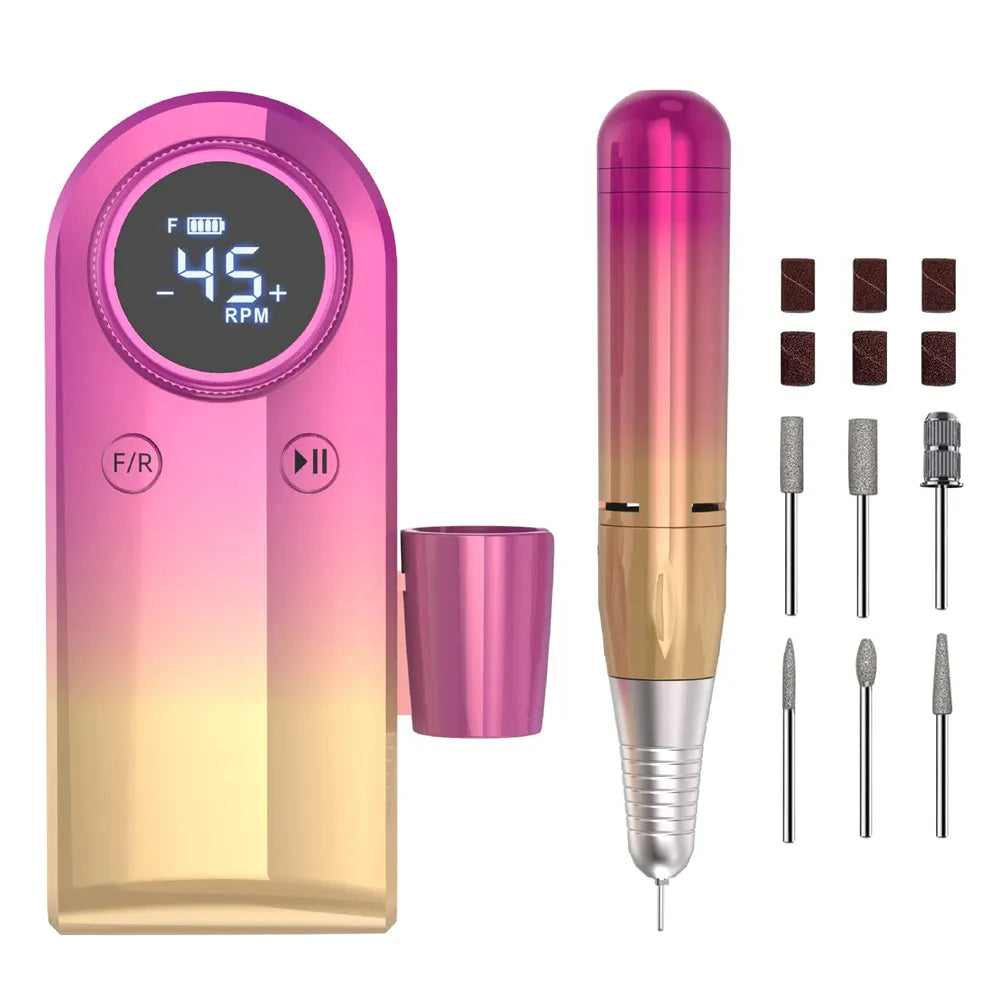Rechargeable Nail Drill Electric File 45000RMP