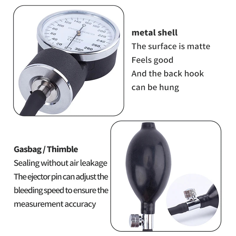 Manual Blood Pressure Monitor & Stethoscope