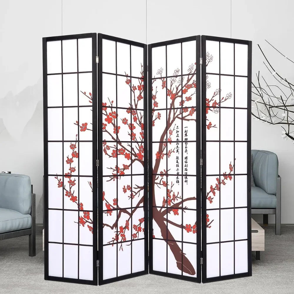 4 Panel Folding Partition Wall Dividers