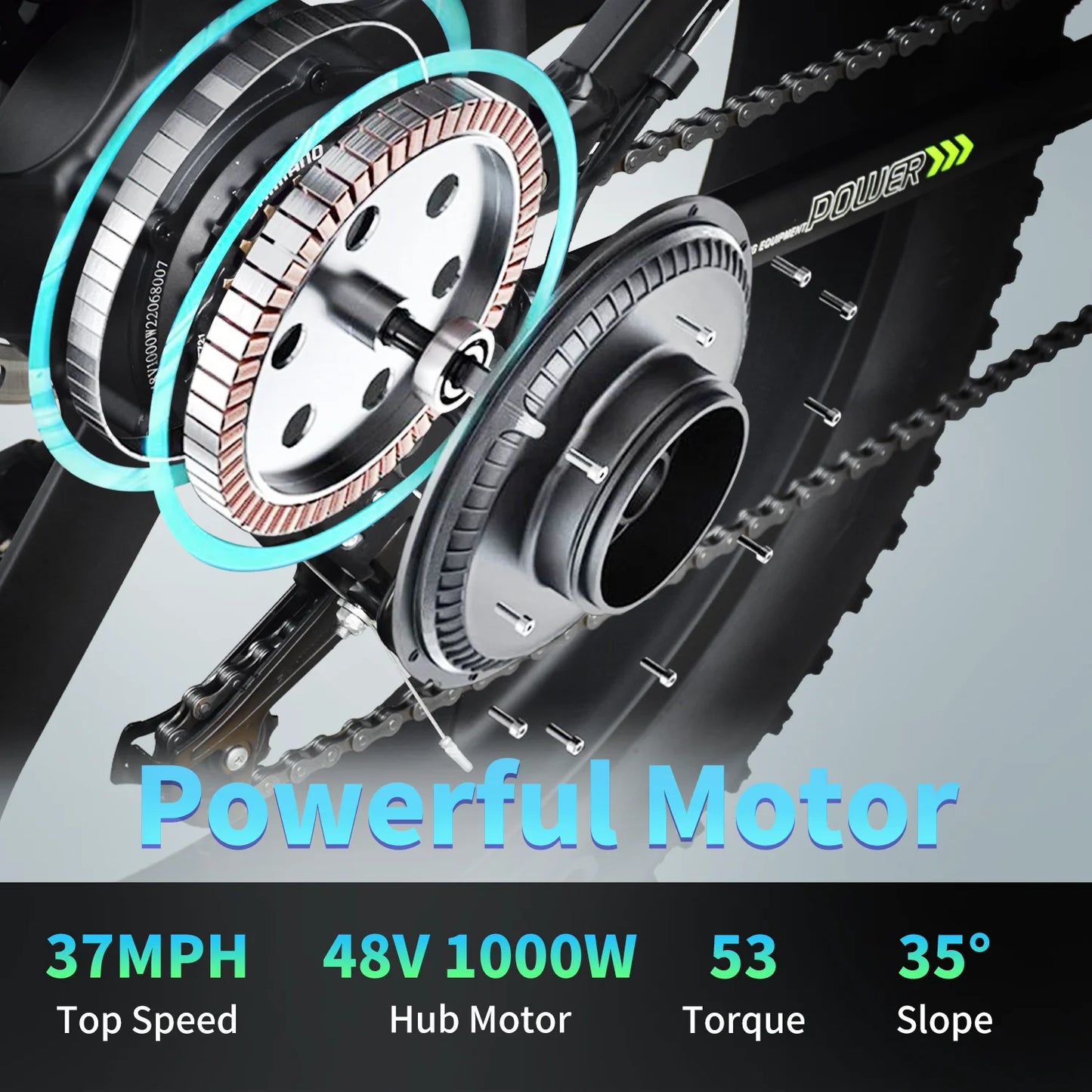 Electric foldable Mountain Bike