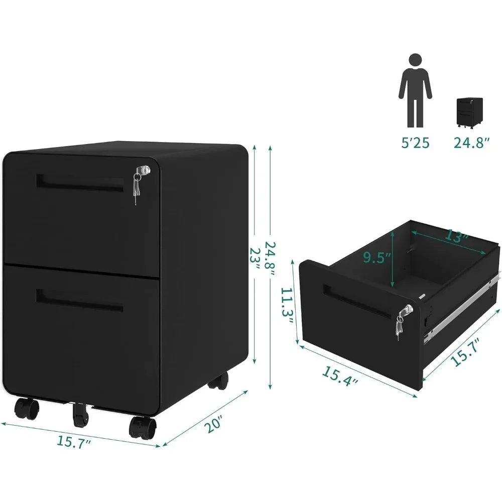 Anti-Tilt File Cabinet
