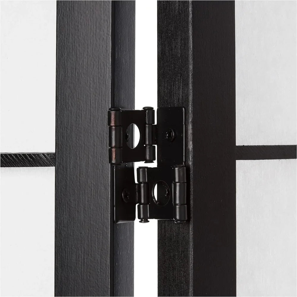 Japanese Plum Blossom 4 Panel Folding Partition Wall Dividers