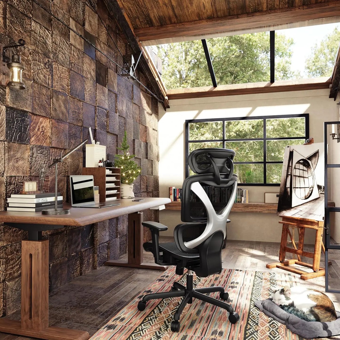 Ergonomic Office Chair with Lumbar Support