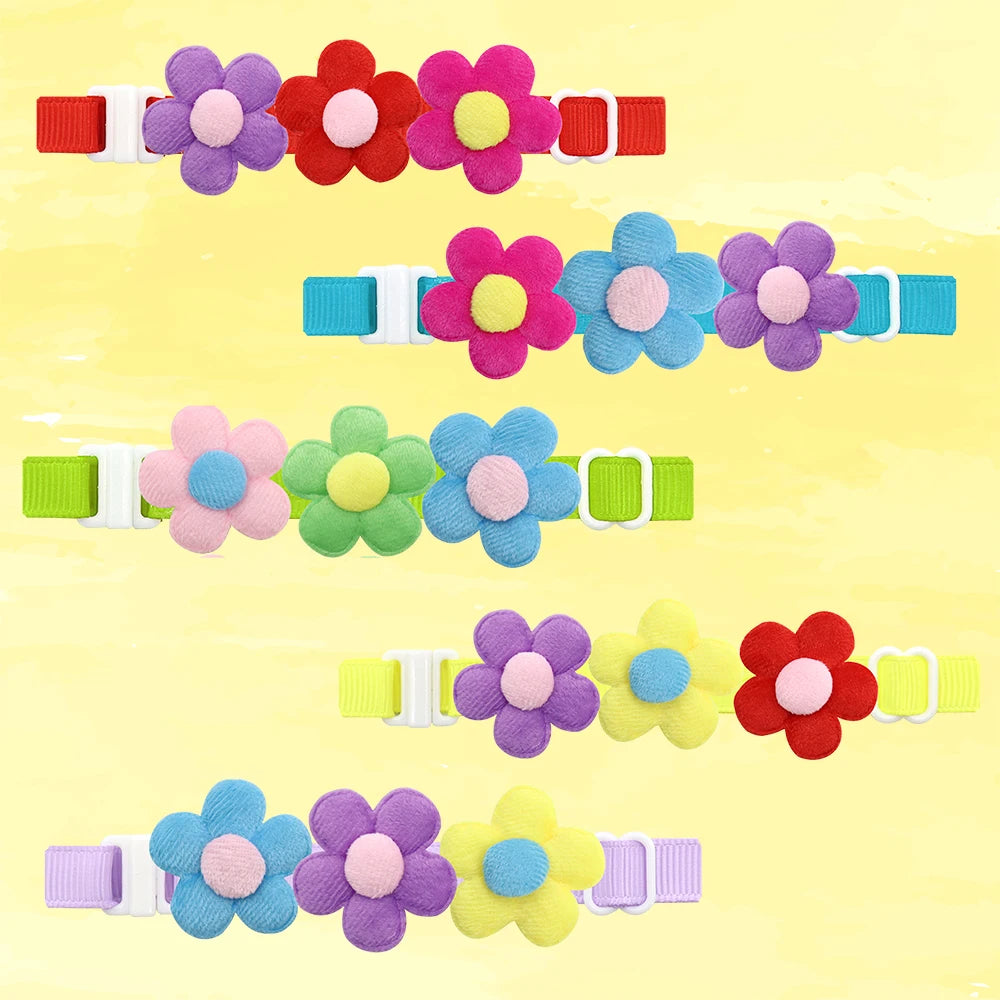 50/100 Pcs Colorful Pet Bowties