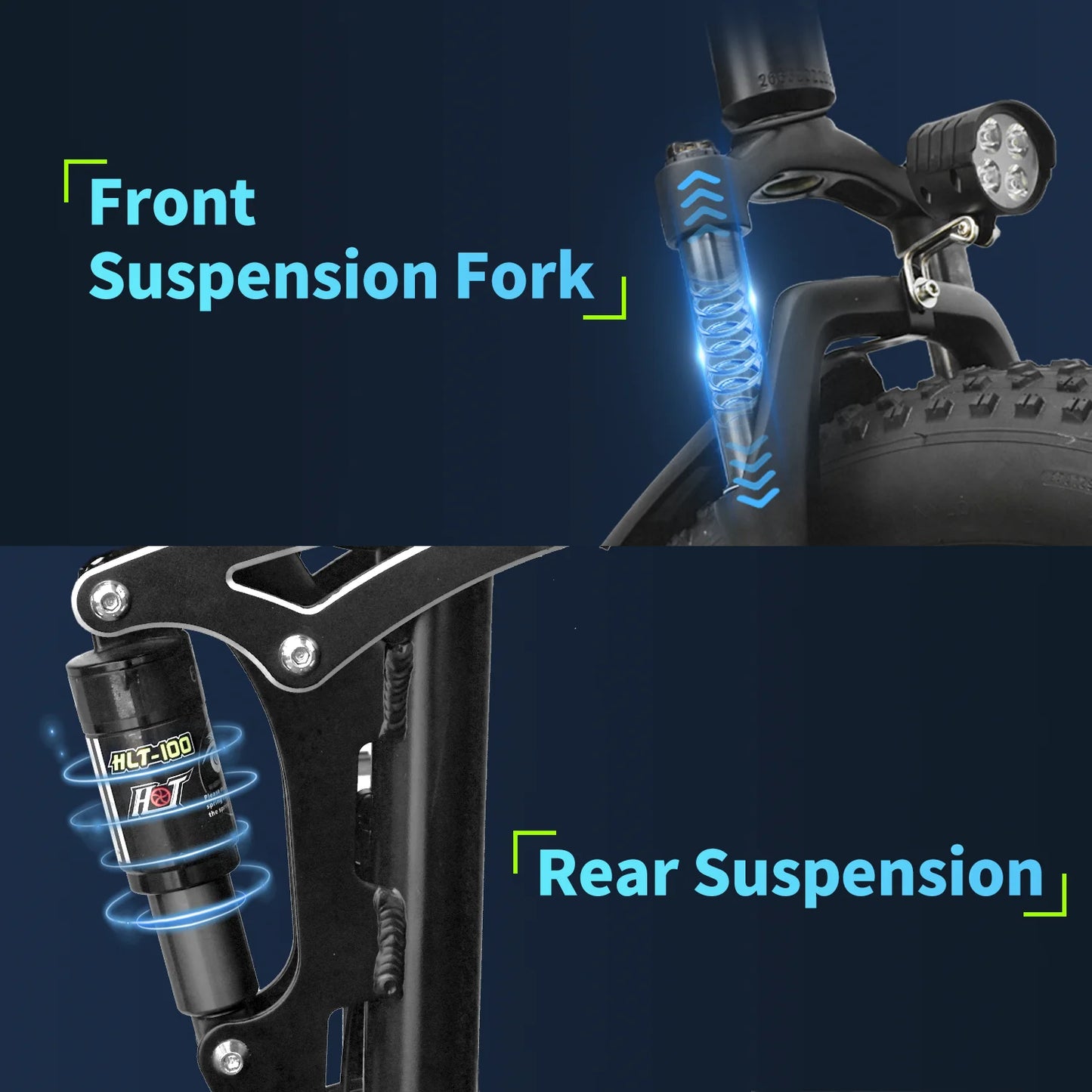 Electric foldable Mountain Bike