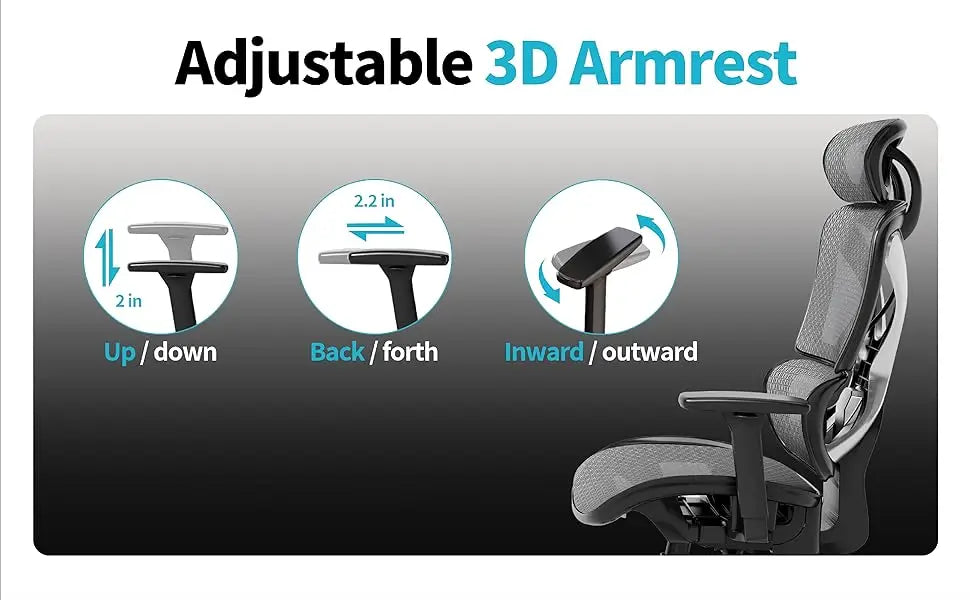 Ergonomic Office Chair with Lumbar Support