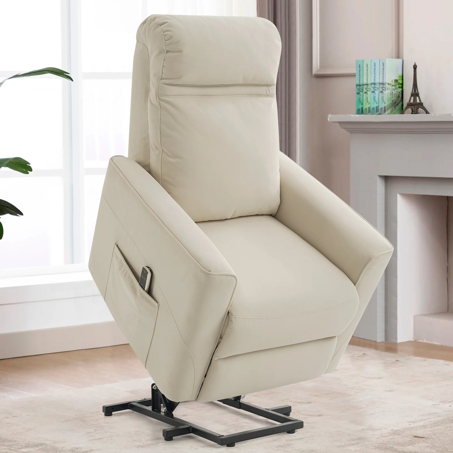 Massage Recliner w/ Powerful electric lift assist