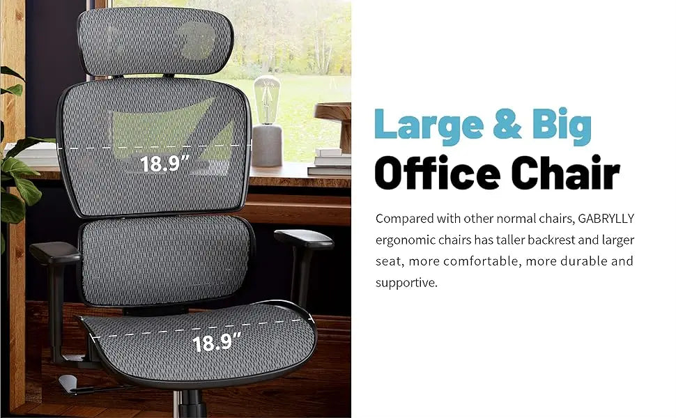 Ergonomic Office Chair with Lumbar Support