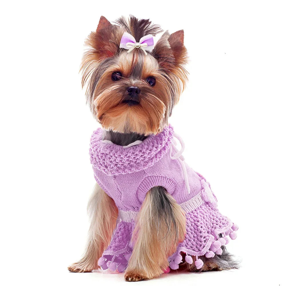 100PCS Cute Pet Hair Bows