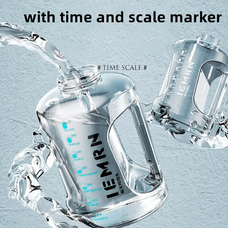 Water Bottle 2 Liters Tritan Material