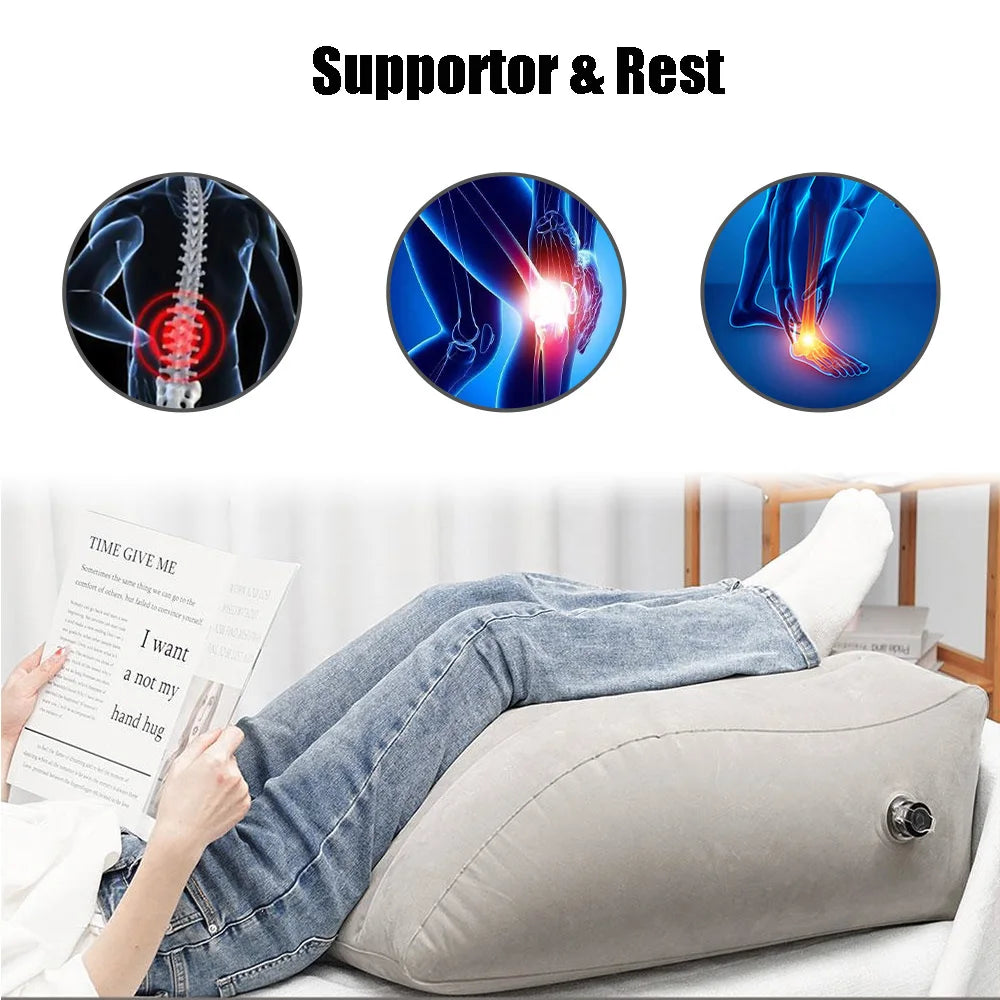 Inflatable Wedge Leg/Body Pillow