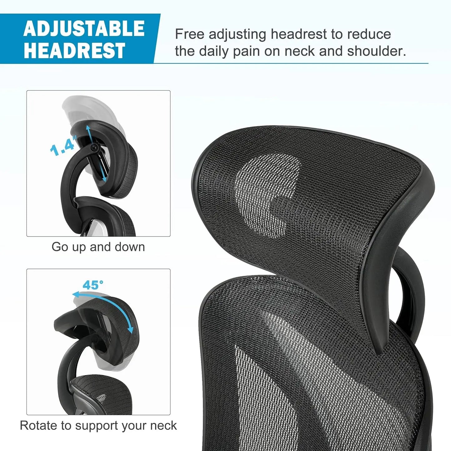 Ergonomic Office Chair with Lumbar Support