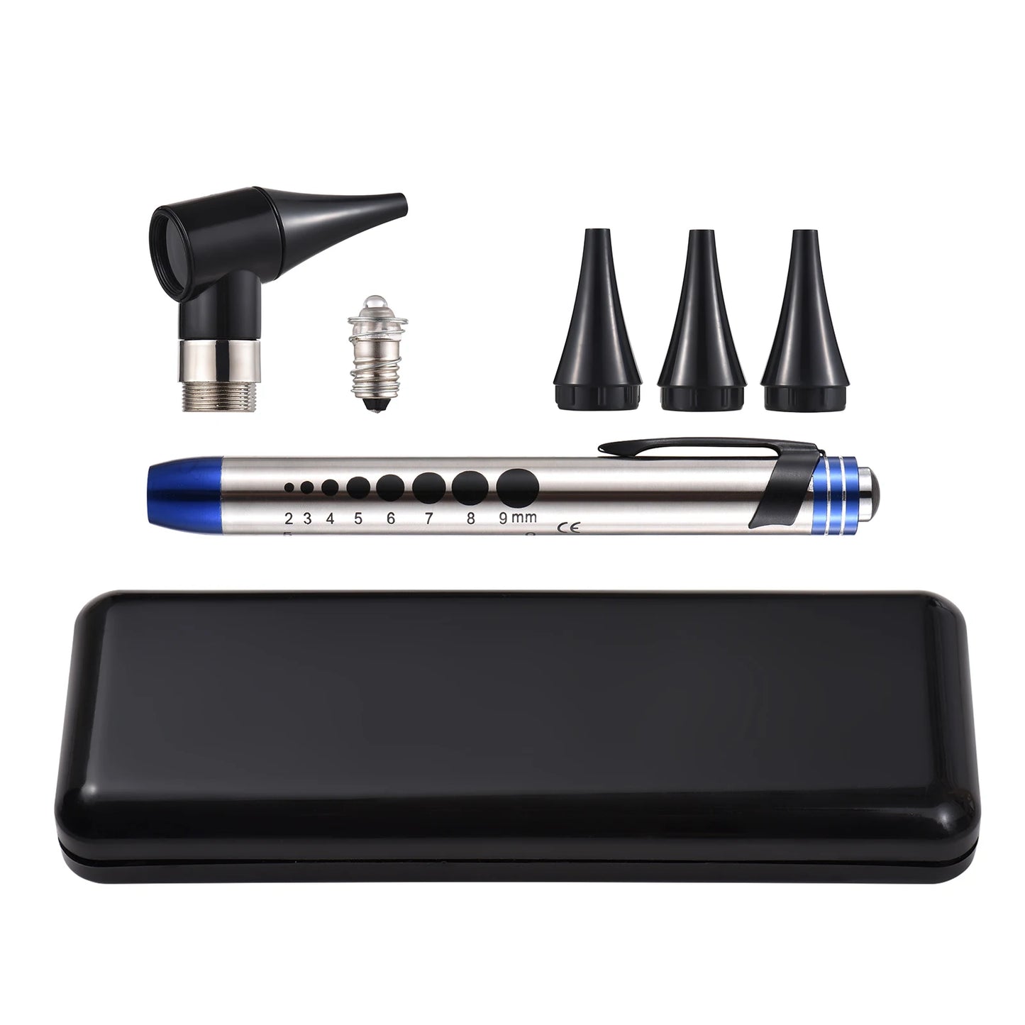 2 in 1 Otoscope and Eyes Diagnostic Tool Kit