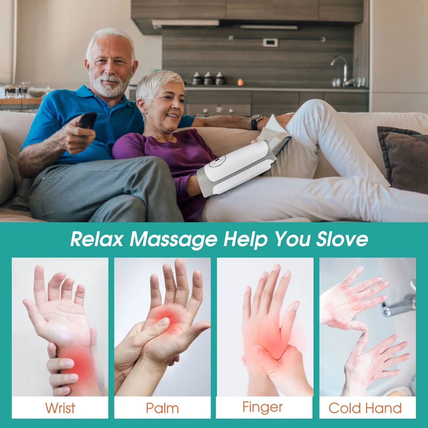 Lengthened Hand Massager Wrist Arthritis Relief