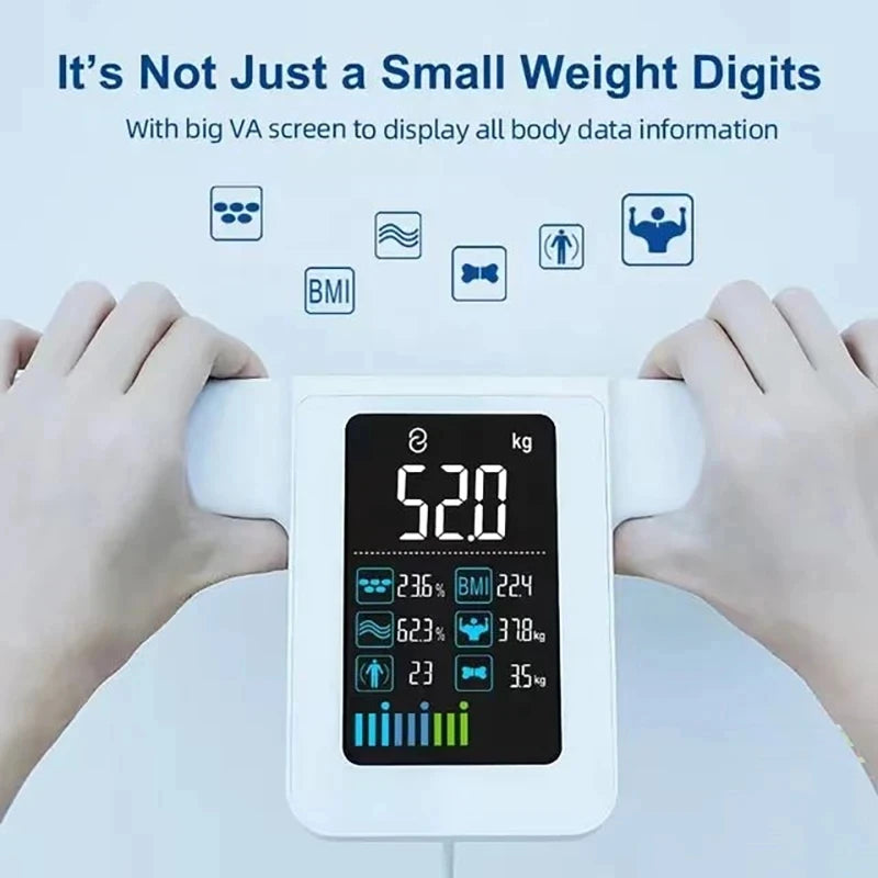 8 Electrodes BMI Body Fat Scale