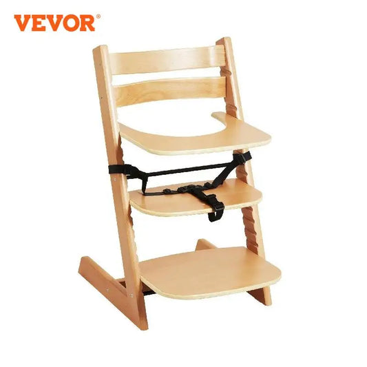 Wooden Beech Toddler Chair Eat & Grow W/ Tray