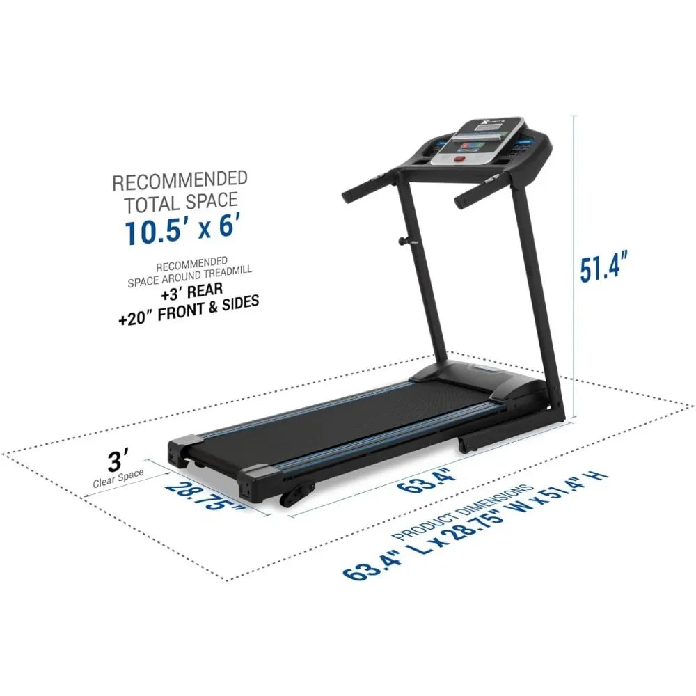 Fitness Folding Treadmill