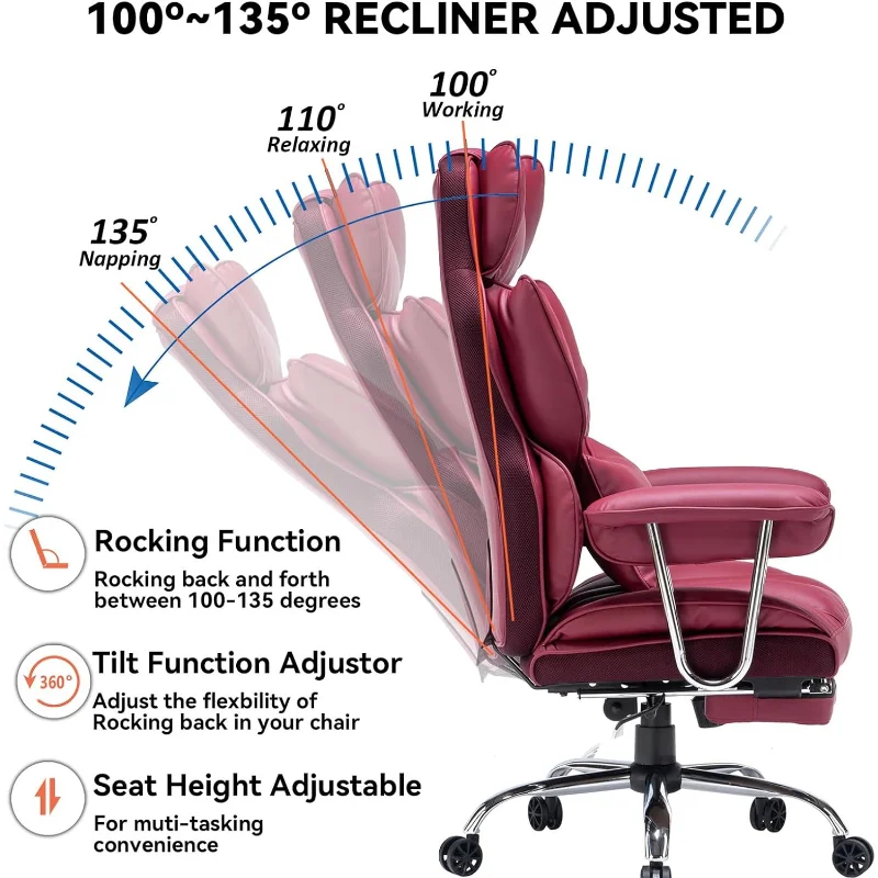 Reclining Executive Office Chair