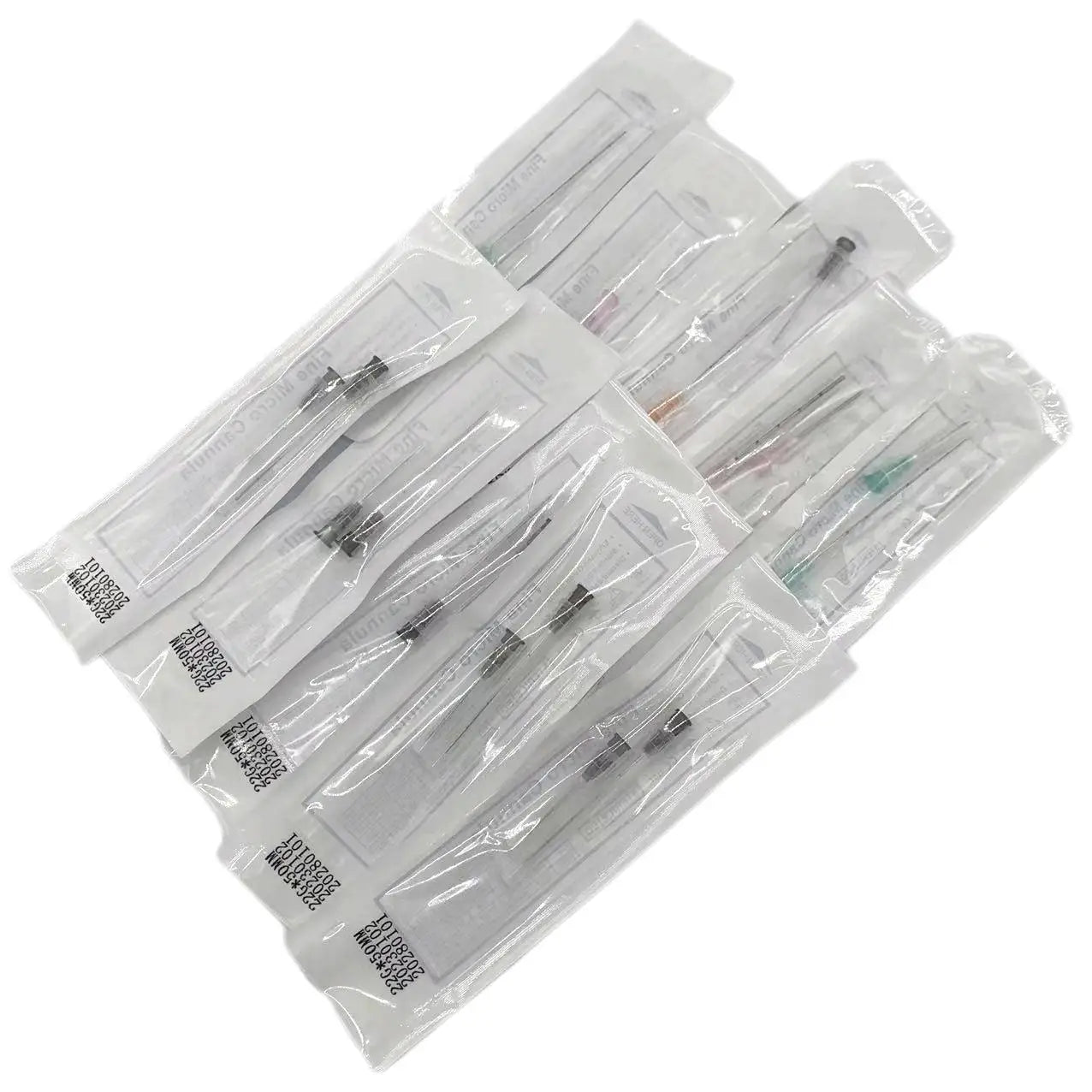 Blunt Tip Cannula Needle For Filler Injection 18G 21G 22G 23G 25G 27G 30G,2pcs/pack*10